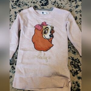 Disney Pink Lady Dog Sweater